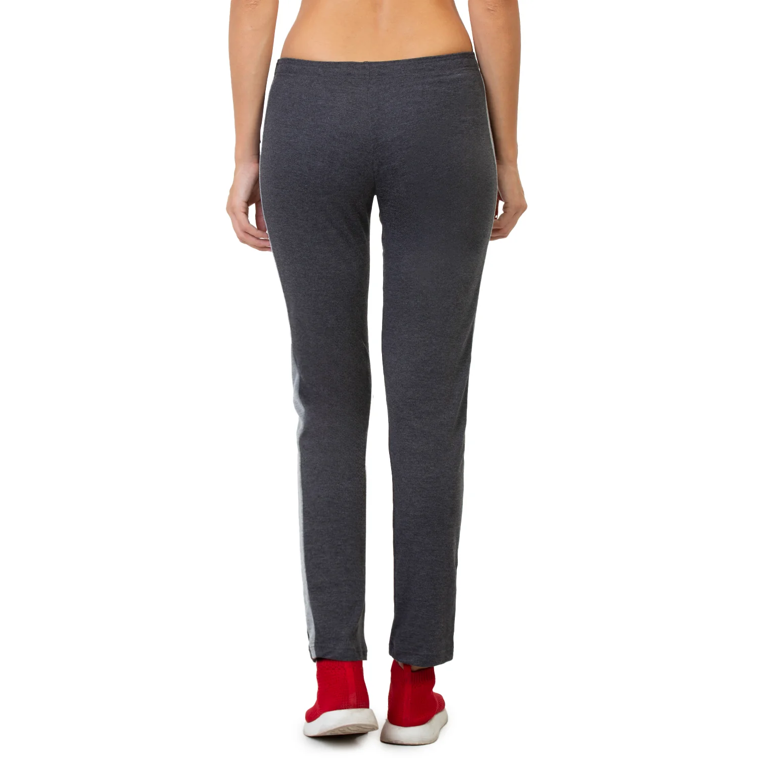 Women Grey Ankle Length Track Pant - Image 2