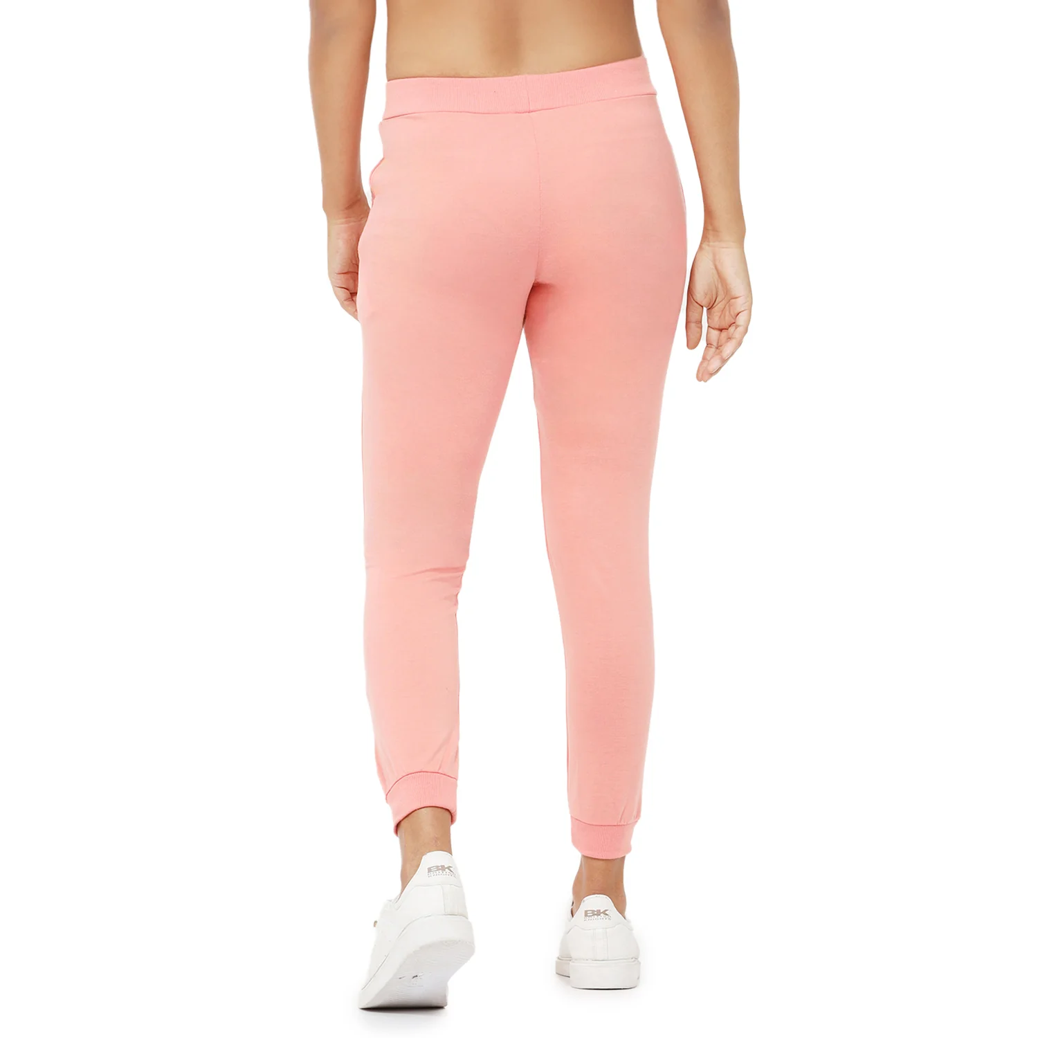 Women Peach Ankle Length Jogger Pant - Image 2