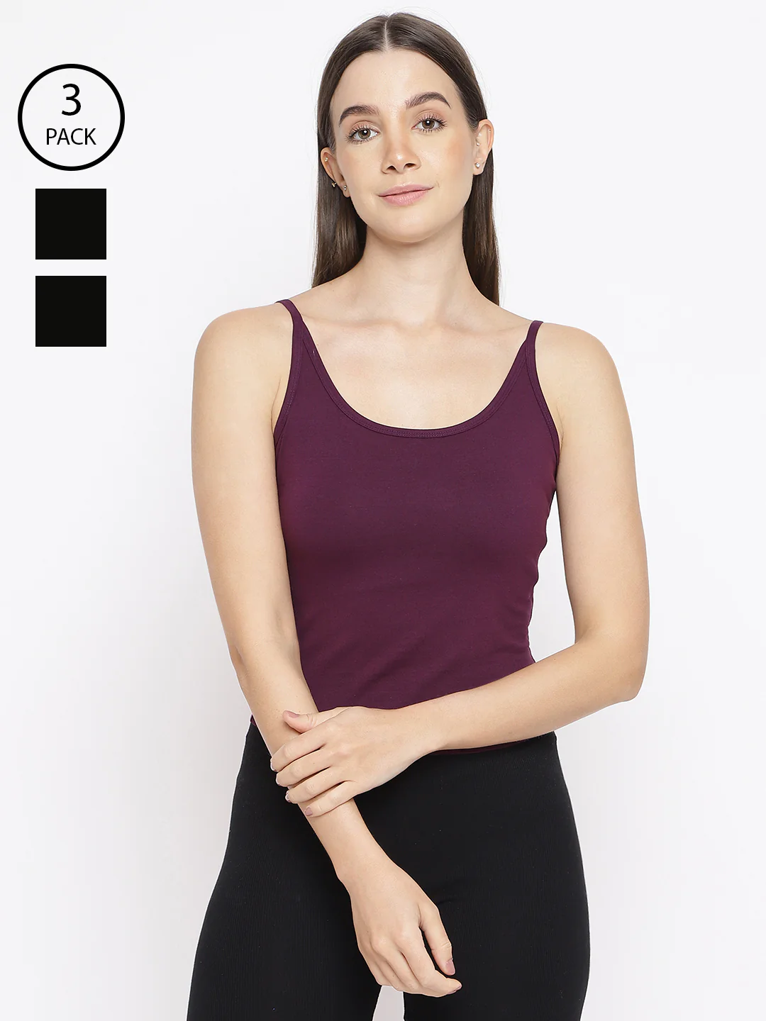 Women Timeless Style Camisole (Pack of 3)